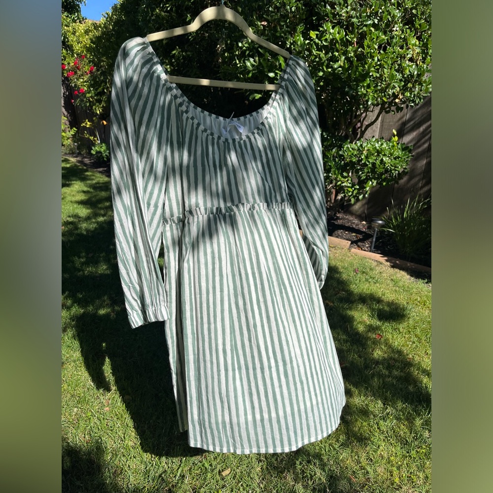 Emerson Fry striped dress small $45.